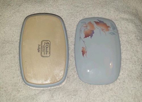 Denby twilight butter dish - -,