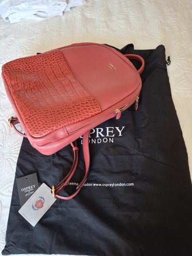 Osprey leather backpack - backpack,
