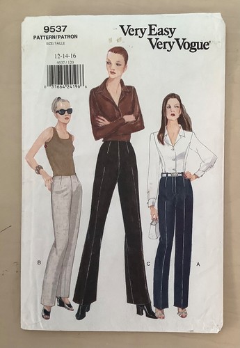 Vogue 9537 sewing - sewing, very