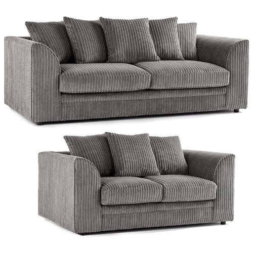 Corner sofa jumbo cord 3 - cord, &