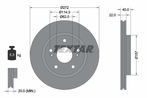 Brake disc for - disc,