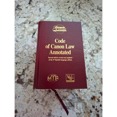 Code canon law annotated - code,