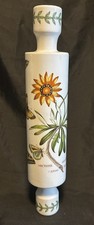 PORTMEIRION  CHINA ROLLING PIN BOTANIC GARDEN AFRICAN DAISY