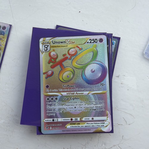 Unown vstar rare - vstar, rainbow