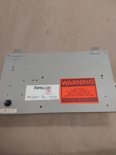 Translogic wiring plate model - translogic,