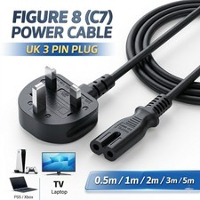 UK Figure 8 Power Cable C7