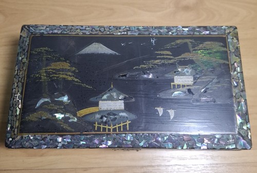 Japanese vintage black lacquer - vintage,