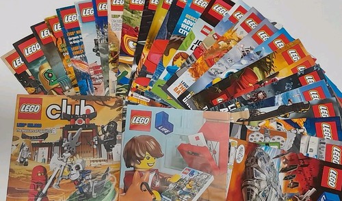 Lego club magazine - huge, bundle