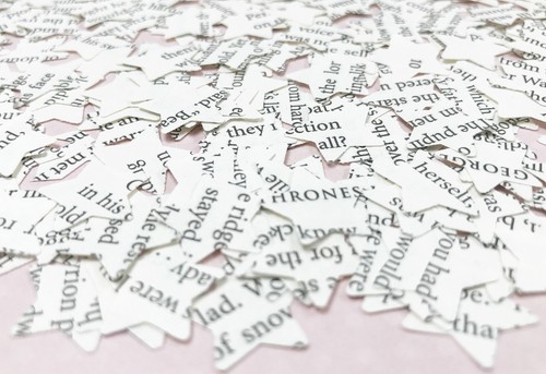 500 book confetti stars - /, 18