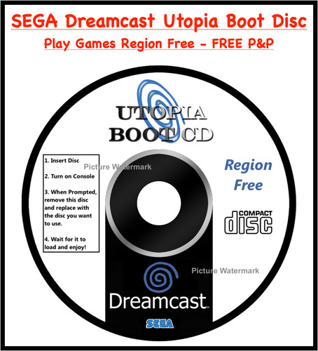 Dreamcast utopia boot disc - utopia,