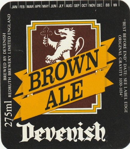 Beer bottle label - bottle, devenish