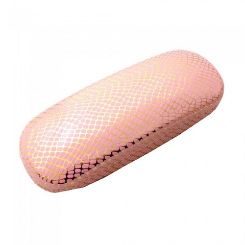 Hard glasses case - pink, ladies