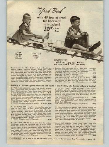 1955 paper yard bird - paper,