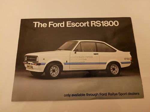 1800 brochure rare - 1800,
