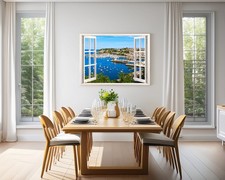Sticker Decal Mural Brixham 3D