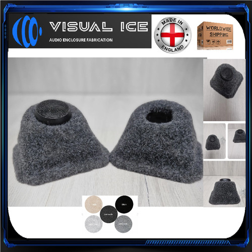 Pair tweeter pod car audio - -,
