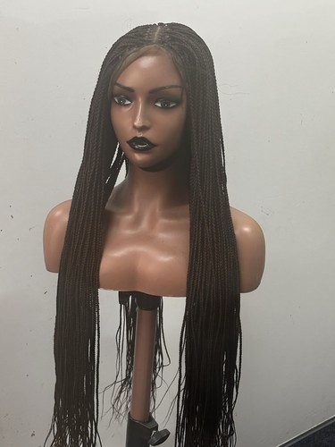 Braided women box braid - box, wig
