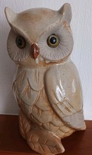 Ceramic Owl Home Garden Decor Ornament Indoor/Outdoor Patio Balcony Decoration