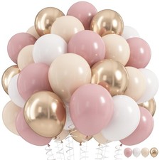 Nude Dusty Pink Balloons Set