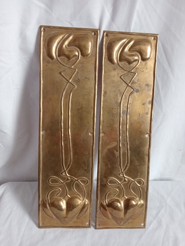 Antique brass art - art, nouveau