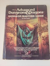 Advanced Dungeons & Dragons Dungeon Masters Guide. 1st Edition 1979 TSR.