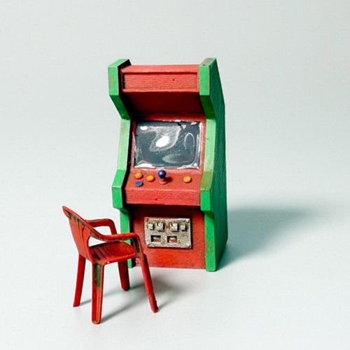 Miniature arcade machine - arcade,