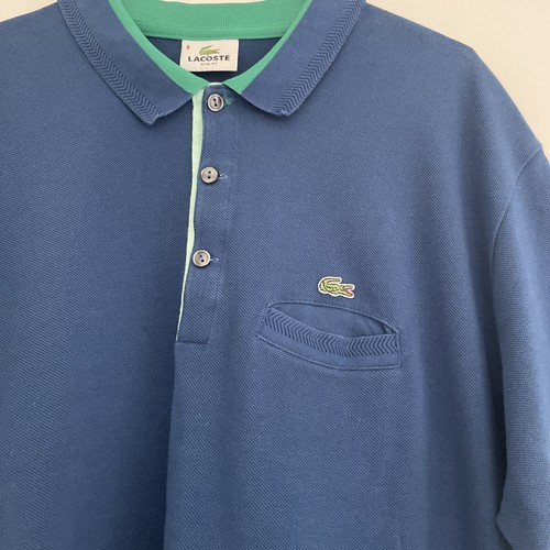 Lacoste men blue cotton slim - men's,