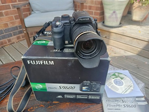 Fuji finepix s9600 black - finepix, black-