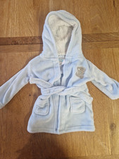Baby Boys Tatty Teddy Dressing Gown 9-12 Months