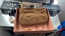 Miu Miu Aventure Suede Bag 