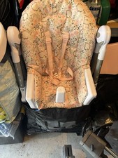 Adjustable Baby High Chair with Removable Tray, 5 Heights, Newborn Feeding Chair