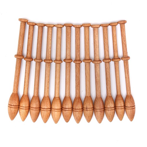 12pcs lace bobbin wooden - lace,