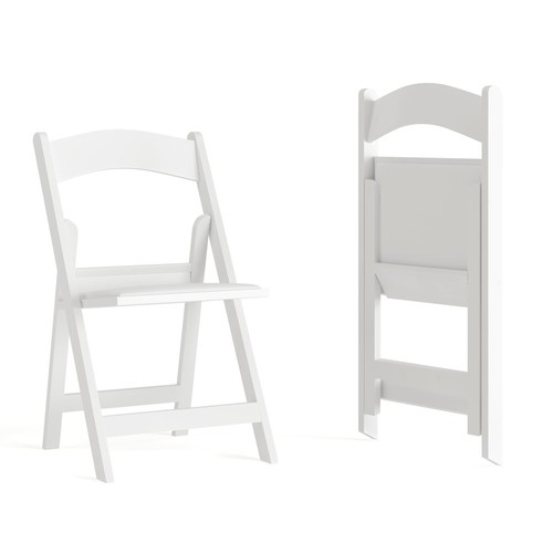 Folding chair white - folding,
