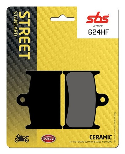 Sbs 624hf brake pads - brake, anterior