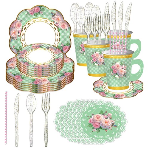 Tea party supplies - tea,