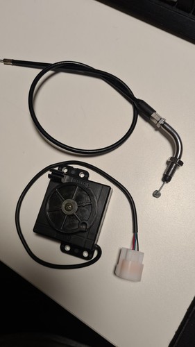 Electric cable throttle - to,