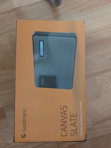 Goodmans canvas dab radio - fm,