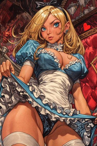 Alice wonderland risque - alice, in