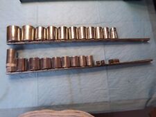 Vintage Challenger US  By Proto Some Proto Sockets 11- 1/2" drive  9 -3/8 drive