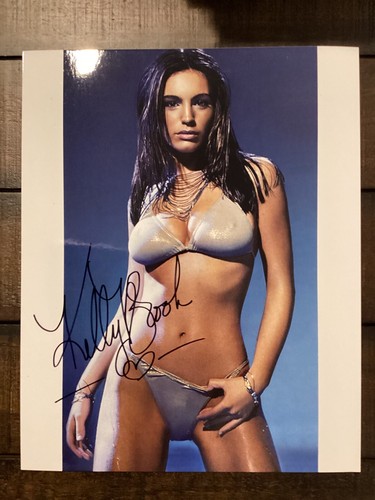 Kelly brook autographed 10 - kelly,