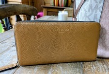 Kurt Geiger Women's Light Tan Leather Wallet/Purse