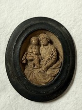 Antique Religious Icon Framed