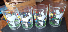 4 Snoopy / Peanut glasses