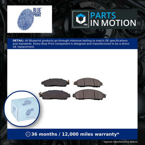 Brake pads set fits - brake,