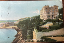 Torquay, Devon Imperial Hotel - Postcard posted 2/1/1908