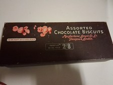 Antique Biscuit Tin Macfarlane Lang & Co Ltd Glasgow  & London