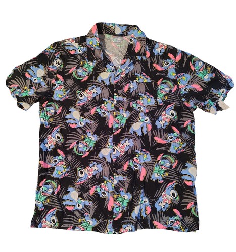 Disney stitch hawaiian shirt - disney,