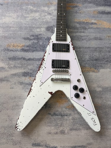 Flying style electric guitar - v,