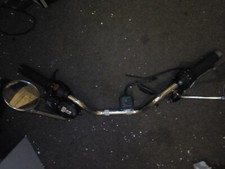 Triumph Bonneville handlebars,oxford heat grips,brake levers,chrome mirrors