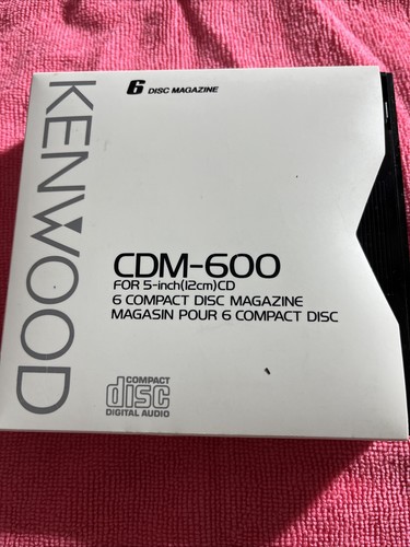 Kenwood cdm 600 changer - kenwood-cdm-600-cd,